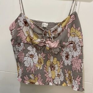 Aritzia - Wilfred Ballet Floral Camisole - Size 2XL